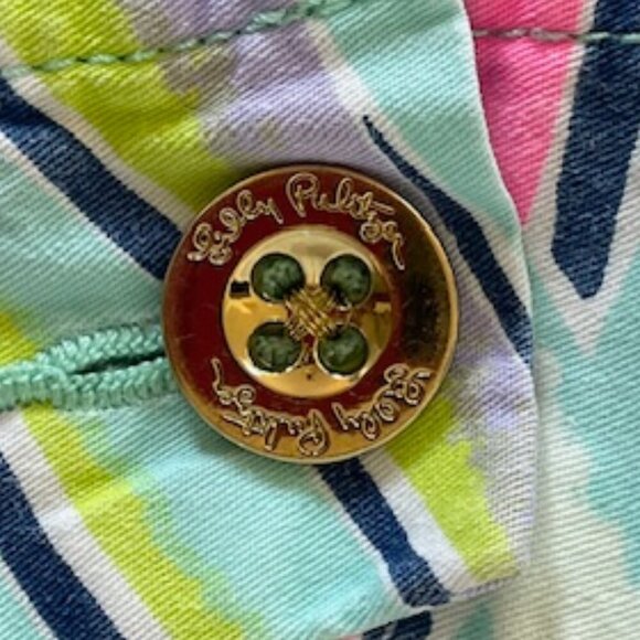 LILLY PULITZER Callahan Shorts Indigo Sea Dream 4 - Picture 7 of 16